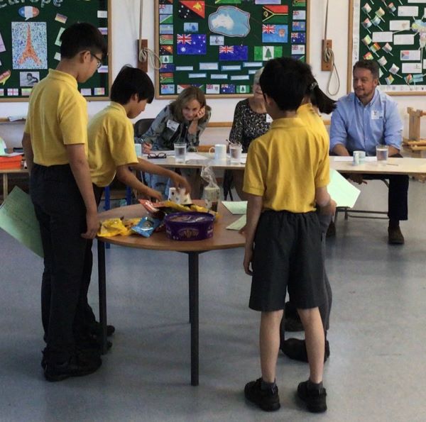 Finding a business idea and pitching it to three successful business people was the challenge set to Year 6 at High Beeches Junior School. Rotary in Harpenden provided the initial funding to teams, all of which are invited to run their businesses at this year’s school summer ‘Feastival’.